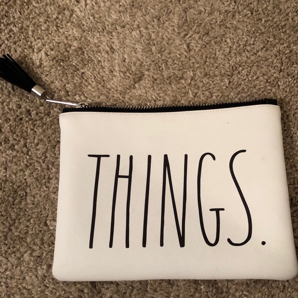 Rae Dunn THINGS Zipper Pouch